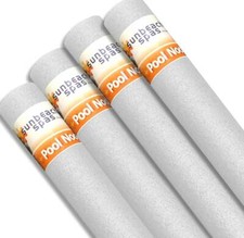 4x White Single Swimming Pool