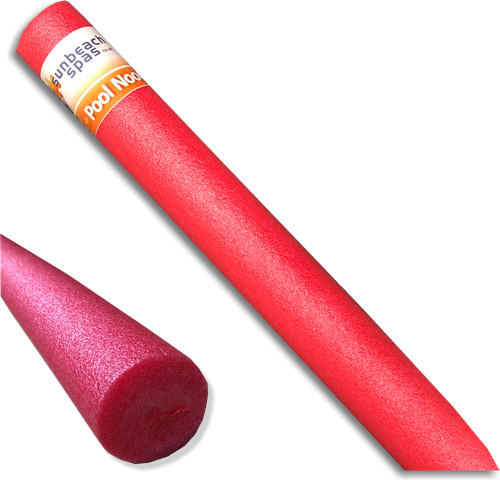 Red single swimming pool - red,