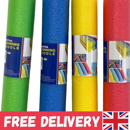 Colorful swimming pool noodles - pool,
