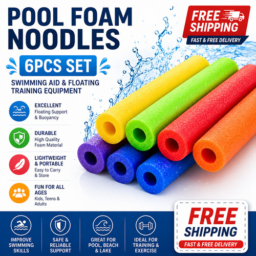 Pool foam noodles - foam,