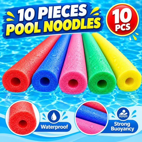 10pcs swimming pool noodle - 10pcs,