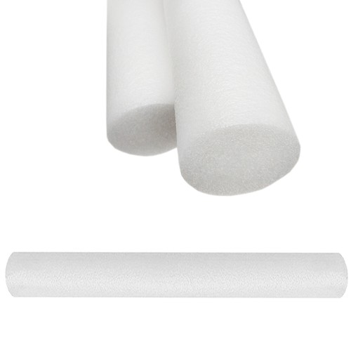 White pool noodle swimming - 2x,